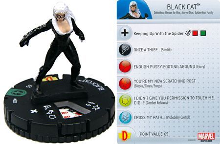 Black Cat 023 Deadpool Booster Set Marvel Heroclix Deadpool Booster Set Black Cat 023 Deadpool Booster Set Marvel Heroclix Deadpool Booster Set