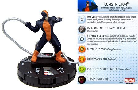 Constrictor 039 Deadpool Booster Set Marvel Heroclix Constrictor 039 Deadpool Booster Set Marvel Heroclix