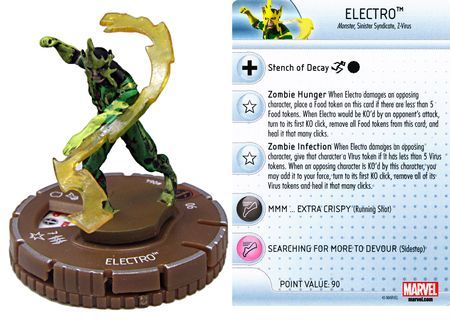Electro 064 Chase Rare Deadpool Booster Set Marvel HeroClix Electro 064 Chase Rare Deadpool Booster Set Marvel HeroClix