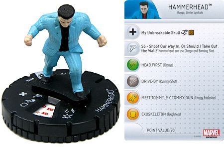 Hammerhead 014 Deadpool Booster Set Marvel Heroclix Deadpool Booster Set Hammerhead 014 Deadpool Booster Set Marvel Heroclix Deadpool Booster Set