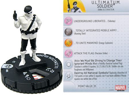U L T I M A T U M Soldier 005 Deadpool Booster Set Marvel Heroclix U L T I M A T U M Soldier 005 Deadpool Booster Set Marvel Heroclix