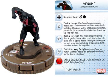 Venom 066 Chase Rare Deadpool Booster Set Marvel Heroclix Venom 066 Chase Rare Deadpool Booster Set Marvel Heroclix