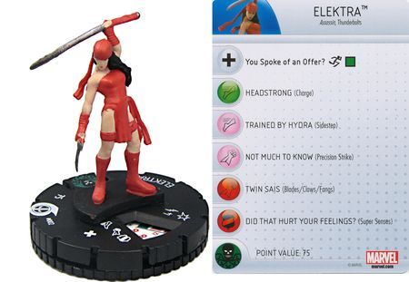 Elektra 002 Deadpool Fast Forces Marvel Heroclix Deadpool Fast Forces Elektra 002 Deadpool Fast Forces Marvel Heroclix Deadpool Fast Forces