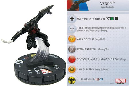 Venom 005 Deadpool Fast Forces Marvel Heroclix Deadpool Fast Forces Venom 005 Deadpool Fast Forces Marvel Heroclix Deadpool Fast Forces