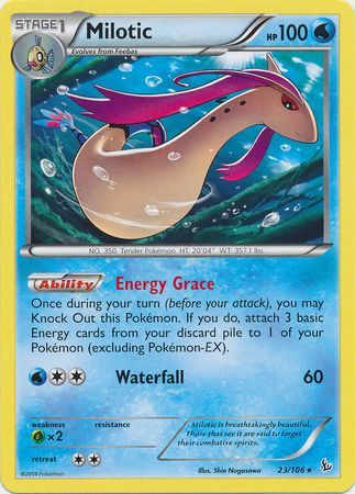 Milotic 23 106 Rare Theme Deck Exclusive Pokemon Theme Deck Exclusives Milotic 23 106 Rare Theme Deck Exclusive Pokemon Theme Deck Exclusives