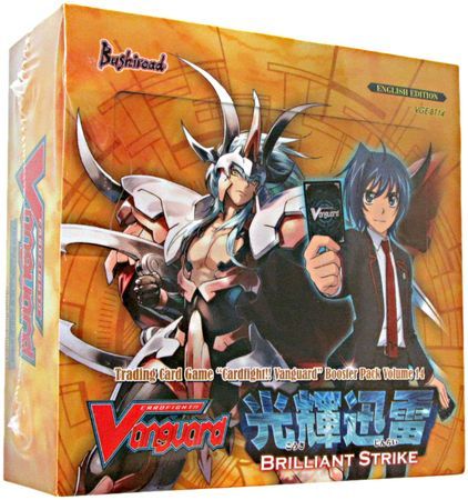 Vol 14 Brilliant Strike Booster Box of 30 Packs Cardfight Vanguard CardFight Vanguard Sealed Product Vol 14 Brilliant Strike Booster Box of 30 Packs Cardfight Vanguard CardFight Vanguard Sealed Product