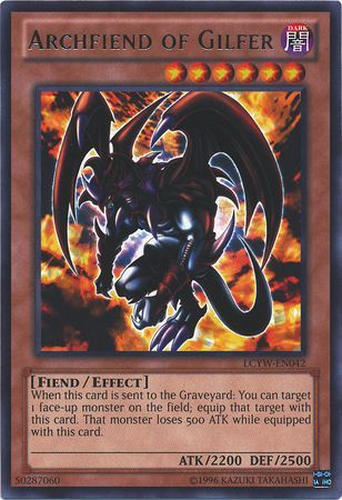 Archfiend of Gilfer LCYW EN042 Rare Unlimited Legendary Collection 3 Yugi s World Unlimited Singles Archfiend of Gilfer LCYW EN042 Rare Unlimited Legendary Collection 3 Yugi s World Unlimited Singles