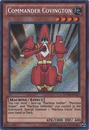 Commander Covington LCYW EN167 Secret Rare Unlimited Legendary Collection 3 Yugi s World Unlimited Singles Commander Covington LCYW EN167 Secret Rare Unlimited Legendary Collection 3 Yugi s World Unlimited Singles
