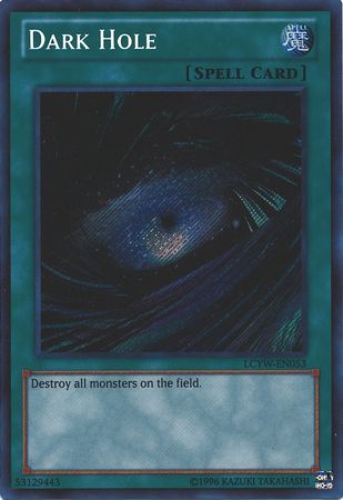 Dark Hole LCYW EN053 Secret Rare Unlimited Legendary Collection 3 Yugi s World Unlimited Singles Dark Hole LCYW EN053 Secret Rare Unlimited Legendary Collection 3 Yugi s World Unlimited Singles