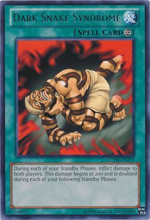 Dark Snake Syndrome LCYW EN271 Rare Unlimited Legendary Collection 3 Yugi s World Unlimited Singles Dark Snake Syndrome LCYW EN271 Rare Unlimited Legendary Collection 3 Yugi s World Unlimited Singles