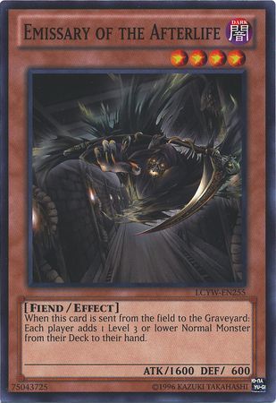 Emissary of the Afterlife LCYW EN255 Common Unlimited Legendary Collection 3 Yugi s World Unlimited Singles Emissary of the Afterlife LCYW EN255 Common Unlimited Legendary Collection 3 Yugi s World Unlimited Singles