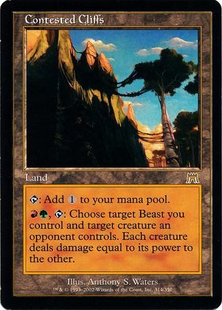 Contested Cliffs Onslaught Singles Contested Cliffs Onslaught Singles