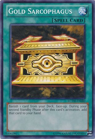 Gold Sarcophagus LCYW EN080 Common Unlimited Legendary Collection 3 Yugi s World Unlimited Singles Gold Sarcophagus LCYW EN080 Common Unlimited Legendary Collection 3 Yugi s World Unlimited Singles