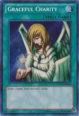 Graceful Charity LCYW EN064 Secret Rare Unlimited Legendary Collection 3 Yugi s World Unlimited Singles Graceful Charity LCYW EN064 Secret Rare Unlimited Legendary Collection 3 Yugi s World Unlimited Singles