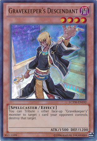 Gravekeeper s Descendant LCYW EN192 Ultra Rare Unlimited Gravekeeper s Descendant LCYW EN192 Ultra Rare Unlimited