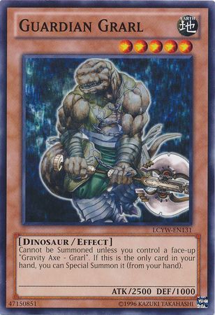 Guardian Grarl LCYW EN131 Common Unlimited Legendary Collection 3 Yugi s World Unlimited Singles Guardian Grarl LCYW EN131 Common Unlimited Legendary Collection 3 Yugi s World Unlimited Singles