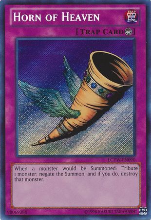 Horn of Heaven LCYW EN090 Secret Rare Unlimited Legendary Collection 3 Yugi s World Unlimited Singles Horn of Heaven LCYW EN090 Secret Rare Unlimited Legendary Collection 3 Yugi s World Unlimited Singles