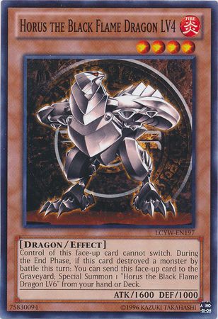  YU-GI-OH! - Horus The Black Flame Dragon LV6 (LCYW