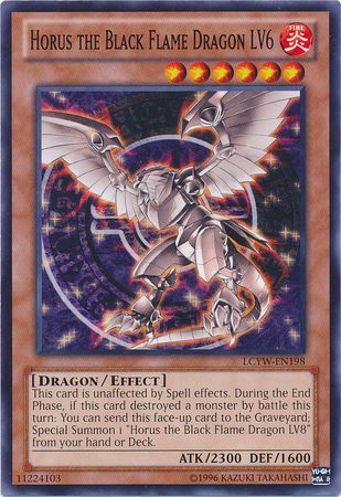 Horus the Black Flame Dragon LV6 LCYW EN198 Common Unlimited Legendary Collection 3 Yugi s World Unlimited Singles Horus the Black Flame Dragon LV6 LCYW EN198 Common Unlimited Legendary Collection 3 Yugi s World Unlimited Singles