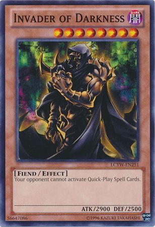 Invader of Darkness LCYW EN251 Common Unlimited Legendary Collection 3 Yugi s World Unlimited Singles Invader of Darkness LCYW EN251 Common Unlimited Legendary Collection 3 Yugi s World Unlimited Singles