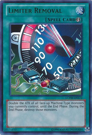 Limiter Removal LCYW EN172 Ultra Rare Unlimited Legendary Collection 3 Yugi s World Unlimited Singles Limiter Removal LCYW EN172 Ultra Rare Unlimited Legendary Collection 3 Yugi s World Unlimited Singles