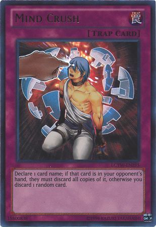 Mind Crush LCYW EN295 Ultra Rare Unlimited Mind Crush LCYW EN295 Ultra Rare Unlimited
