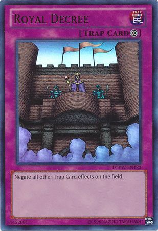 Royal Decree LCYW EN182 Ultra Rare Unlimited Legendary Collection 3 Yugi s World Unlimited Singles Royal Decree LCYW EN182 Ultra Rare Unlimited Legendary Collection 3 Yugi s World Unlimited Singles