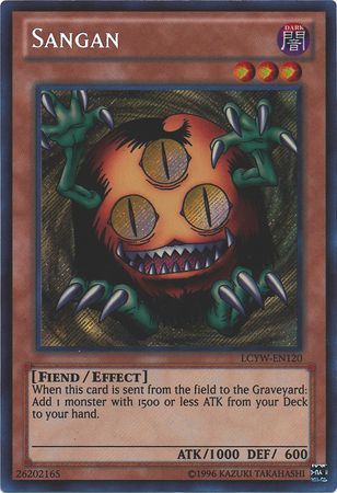 Sangan LCYW EN120 Secret Rare Unlimited Legendary Collection 3 Yugi s World Unlimited Singles Sangan LCYW EN120 Secret Rare Unlimited Legendary Collection 3 Yugi s World Unlimited Singles
