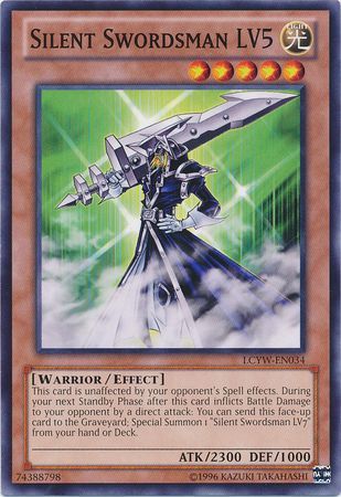 Silent Swordsman LV5 LCYW EN034 Common Unlimited Legendary Collection 3 Yugi s World Unlimited Singles Silent Swordsman LV5 LCYW EN034 Common Unlimited Legendary Collection 3 Yugi s World Unlimited Singles