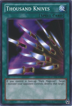 Thousand Knives LCYW EN067 Common Unlimited Legendary Collection 3 Yugi s World Unlimited Singles Thousand Knives LCYW EN067 Common Unlimited Legendary Collection 3 Yugi s World Unlimited Singles