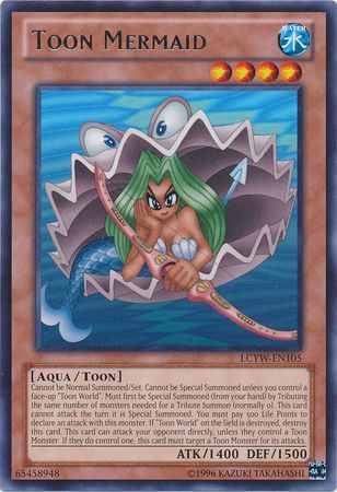 Toon Mermaid LCYW EN105 Rare Unlimited Legendary Collection 3 Yugi s World Unlimited Singles Toon Mermaid LCYW EN105 Rare Unlimited Legendary Collection 3 Yugi s World Unlimited Singles