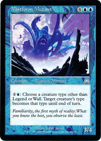 Mistform Mutant Mistform Mutant