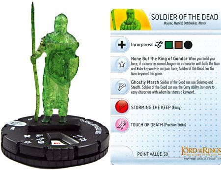 Return of the King ORC COMMANDER #6 Lord Rings HeroClix miniature #006 LotR 