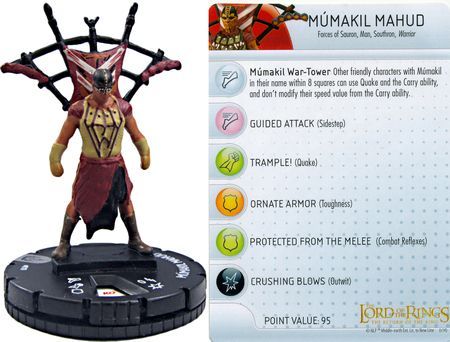 Mumakil Mahud Lord Of The Rings Return Of The King Heroclix