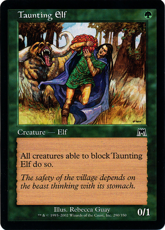 Taunting Elf Onslaught Singles Taunting Elf Onslaught Singles