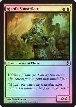 Ajani s Sunstriker Foil Ajani s Sunstriker Foil