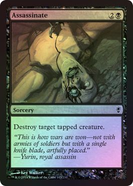 Assassinate Foil Conspiracy Foil Singles Assassinate Foil Conspiracy Foil Singles