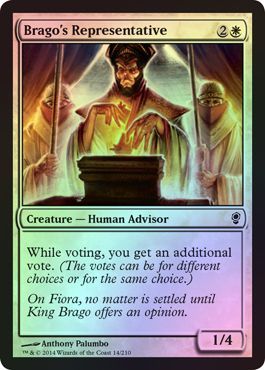 Brago s Representative Foil Conspiracy Foil Singles Brago s Representative Foil Conspiracy Foil Singles