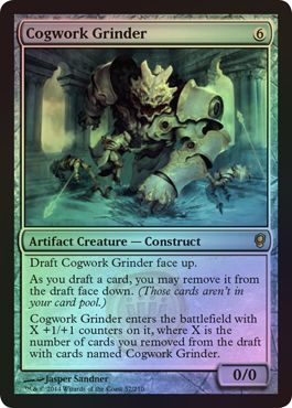 Cogwork Grinder Foil Conspiracy Foil Singles Cogwork Grinder Foil Conspiracy Foil Singles