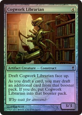 Cogwork Librarian Foil Conspiracy Foil Singles Cogwork Librarian Foil Conspiracy Foil Singles