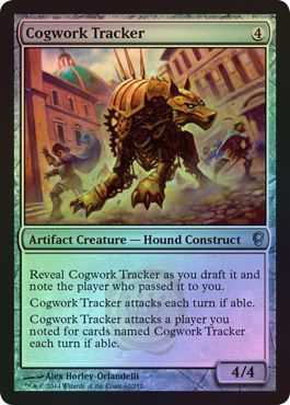 Cogwork Tracker Foil Conspiracy Foil Singles Cogwork Tracker Foil Conspiracy Foil Singles