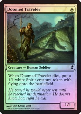 Doomed Traveler Foil Conspiracy Foil Singles Doomed Traveler Foil Conspiracy Foil Singles
