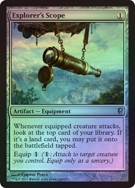 Explorer s Scope Foil Conspiracy Foil Singles Explorer s Scope Foil Conspiracy Foil Singles