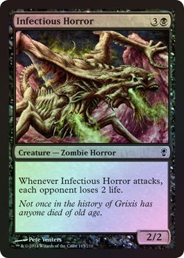 Infectious Horror Foil Conspiracy Foil Singles Infectious Horror Foil Conspiracy Foil Singles