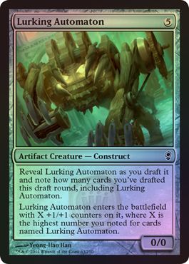 Lurking Automaton Foil Conspiracy Foil Singles Lurking Automaton Foil Conspiracy Foil Singles