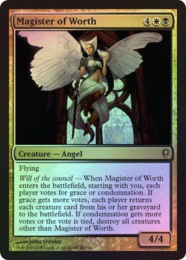 Magister of Worth Foil Magister of Worth Foil