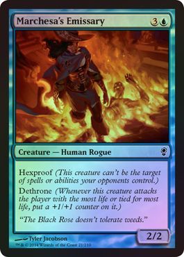 Marchesa s Emissary Foil Conspiracy Foil Singles Marchesa s Emissary Foil Conspiracy Foil Singles
