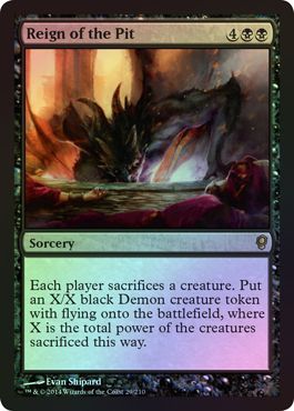 Reign of the Pit Foil Conspiracy Foil Singles Reign of the Pit Foil Conspiracy Foil Singles