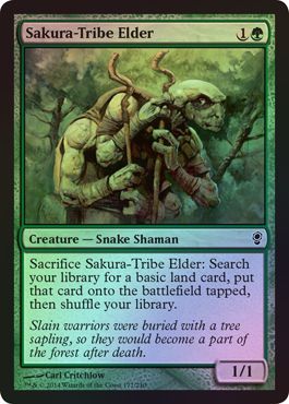 Sakura Tribe Elder Foil Conspiracy Foil Singles Sakura Tribe Elder Foil Conspiracy Foil Singles