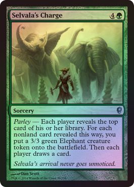 Selvala s Charge Foil Conspiracy Foil Singles Selvala s Charge Foil Conspiracy Foil Singles